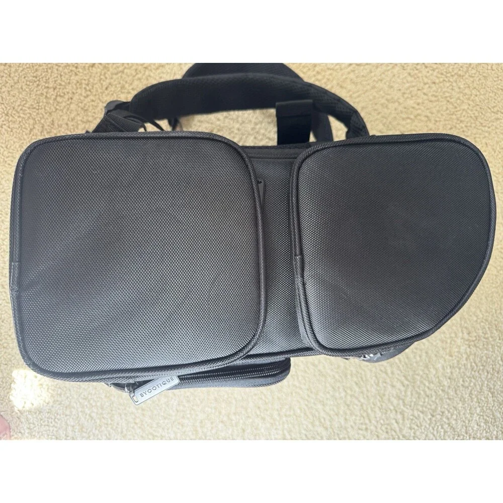 BYOOTIQUE Hairdresser Makeup Artist Travel Bag, Suitable for Barber Tools Black